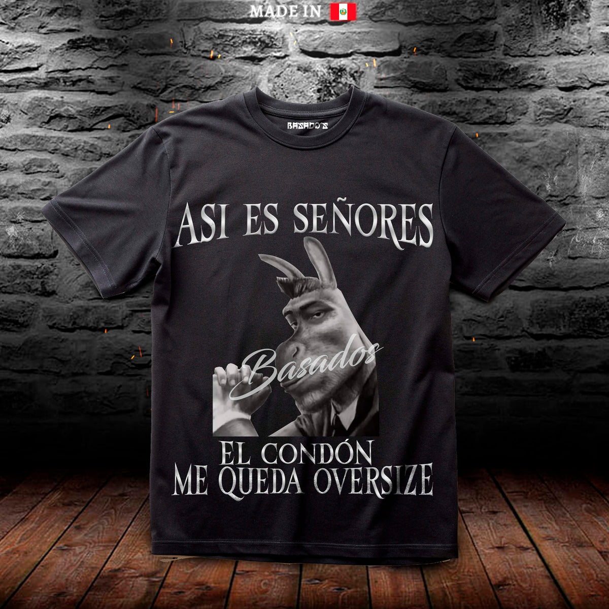 ASI ES SEÑORES EL CONDON ME QUEDA OVERSIZE