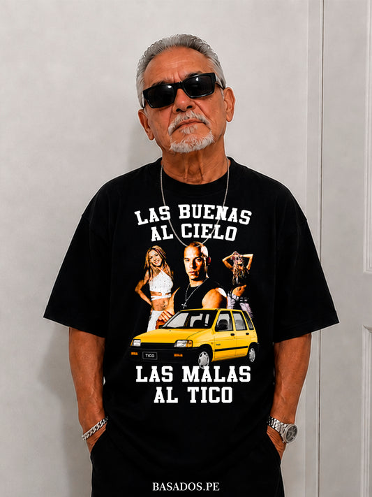 Las buenas al cielo, las malas al Tico